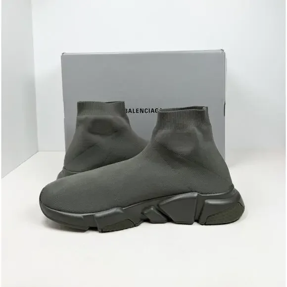 Size 46EU/13US - Balenciaga Speed Olive Graffiti Trainers🫒 NEW/RETAIL $1K!